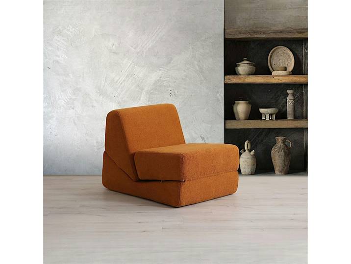 Fauteuil / Chauffeuse convertible SAPPO - Rouille