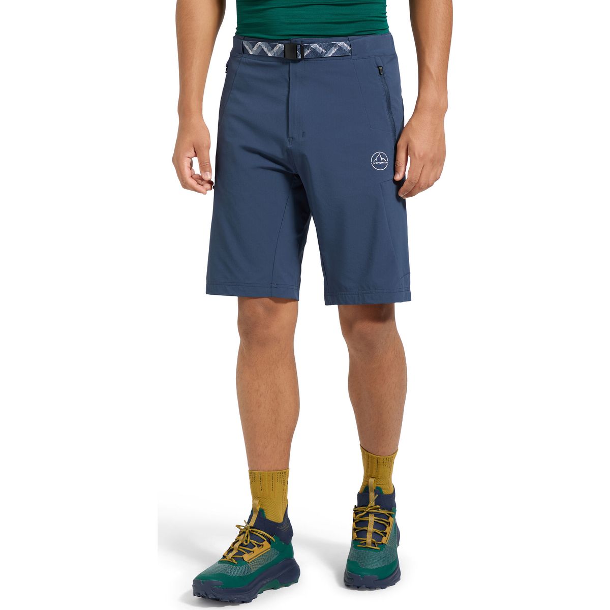 La Sportiva West Crest Shorts Men night sky/chalk (B46W04) L ZAHS024B46W04L