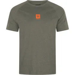 Härkila Herren Instinct T-Shirt - XXXL - green melange
