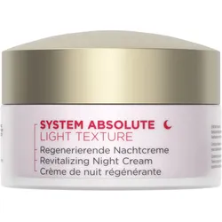 50ml ANNEMARIE BÖRLIND SYSTEM ABSOLUTE SYSTEM ANTI-AGING Regenerierende Nachtcreme Light
