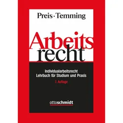 Arbeitsrecht - Individualarbeitsrecht, Fachbücher von Felipe Temming, Ulrich Preis