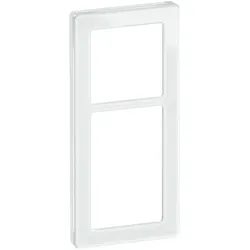 LK, Bilderrahmen, FUGA PURE designramme glas 2,5 modul, hvid.