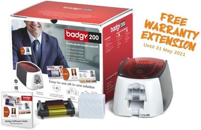IMPRESSORA CARTÕES EVOLIS BADGY200