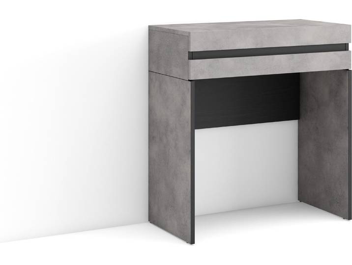 COZY Coiffeuse\, 70x35x75 cm\, Avec tiroir\, Chambre à coucher\, Ciment