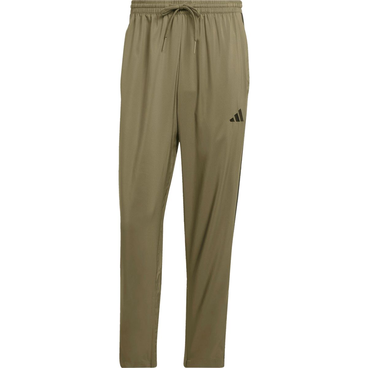 adidas Essentials Three Stripes Stanford Pants Open HEM olive strata-black (AETE) XS JE6401-AETE-185