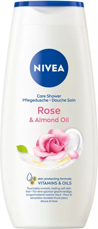 Nivea - Pflegedusche Rose & Almond Oil, Duschgel Rose & Almond Oil, 150  ml