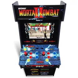 Arcade1Up Arcade 1 Up - Mortal Kombat Classic Slim Edition, Retro Gaming, Blau, Schwarz