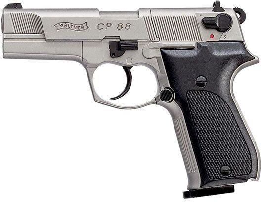 Umarex Walther CP 88 Silver plastgrepp kolsyrepistol