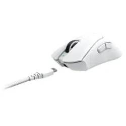 RAZER DeathAdder V3 Pro Weiß - Ultra leichte kabellose ergonomische E-Sport-Maus