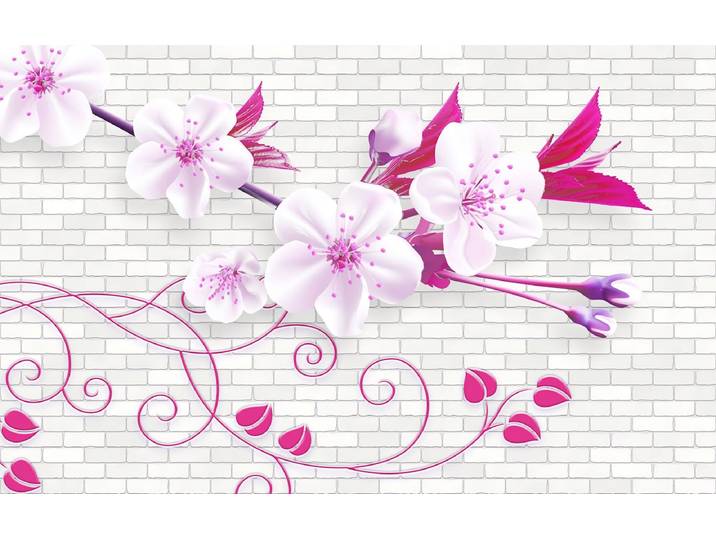 Papermoon Muster mit Blumen