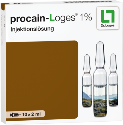 Dr. Loges + Co. GmbH PROCAIN-Loges 1% Injektionslösung Ampullen 10X2 ml 13704004