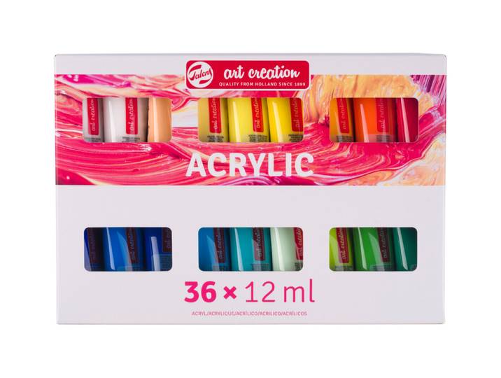 Talens Acrylfarbe Set 36X12 ml