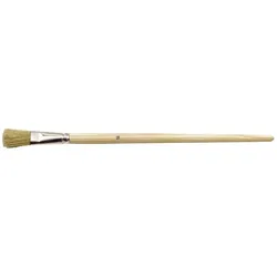 Gebol, Pinsel, Pinsel Lyoner flach Gr. 6 mit heller Chinaborste (6 mm)