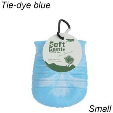 Inspired Living CleanPaws Portable Dog Paw Cleaner Cup small Blue