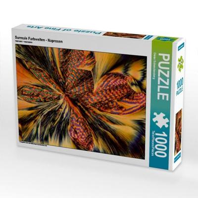 CALVENDO Puzzle Surreale Farbwelten - Naproxen | 1000 Teile Lege-Größe 64x48cm Foto-Puzzle für glückliche Stunden