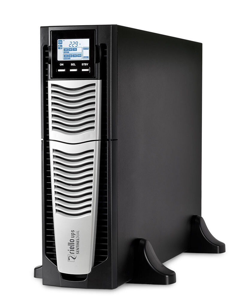 Riello Sentinel Dual SDU Dubbele Conversie UPS, 6 kVA, 5000 W, Sinusgolf, 184 V - 264 V