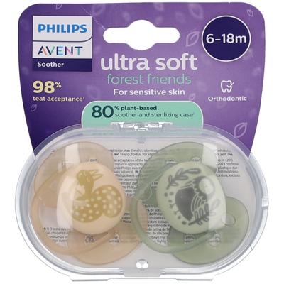 Philips Avent Fopspeen +6m Soft design 2st 2 St Schnuller