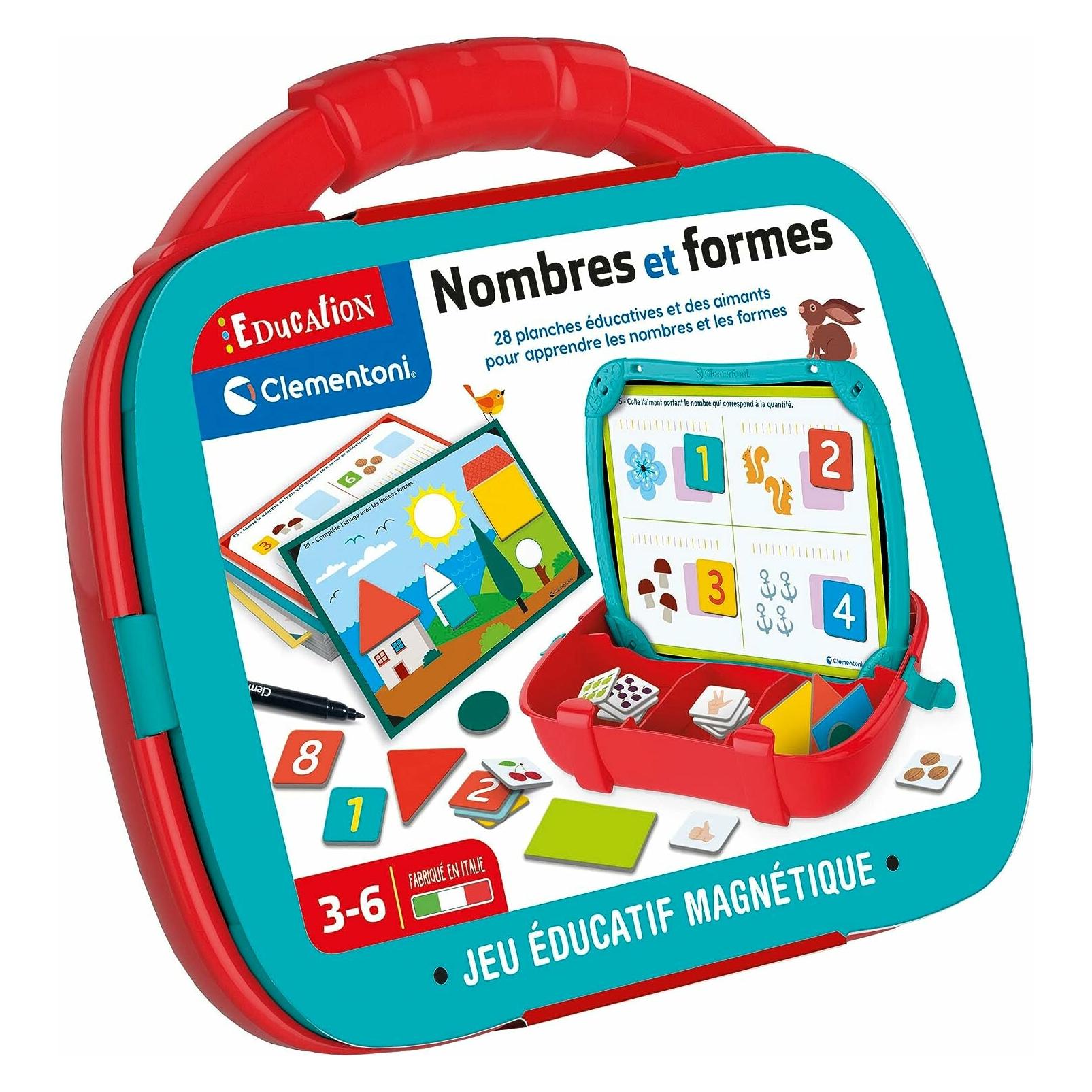Clementoni Magnetische Zahlen Und Formen (Französisch, 3 - 6 Jahre) (320.52676)