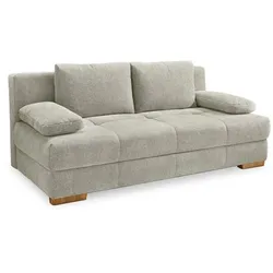 Schlafsofa Calli Stoff Braun / Beige