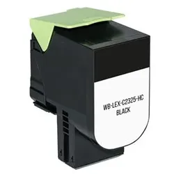 Alternativ-Toner für Lexmark C2320K0 schwarz
