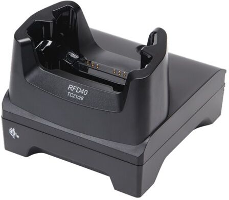Zebra CRD1S0T-RFD40-TC2X-CHG-1R Caricabatterie per dispositivi mobili Nero Interno (CRD1S0T-RFD40-TC2X-CHG-1R)