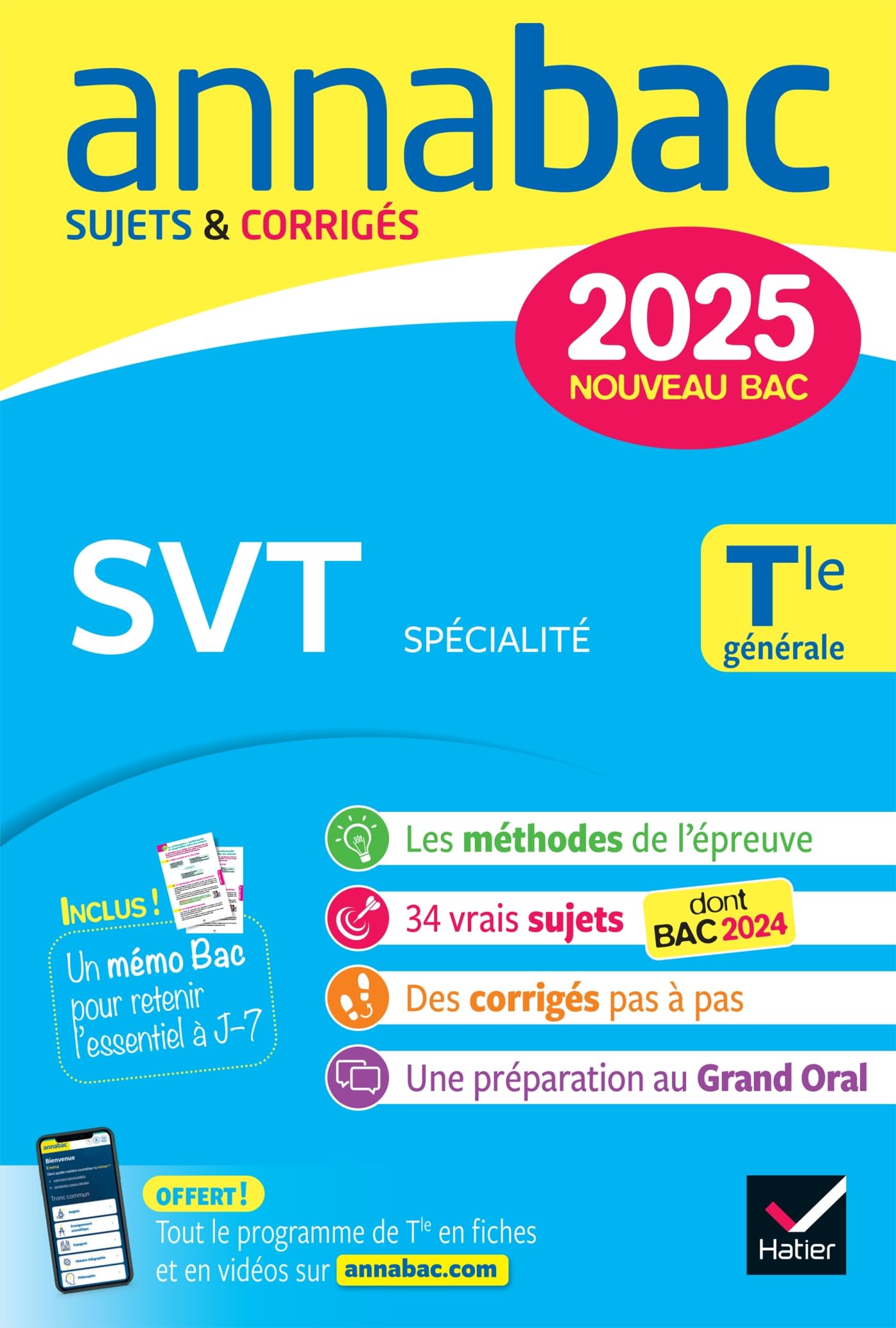 Jacques Bergeron - SVT spécialité terminale générale : nouveau bac 2025 - Preis vom 09.10.2026 07:28:09 h