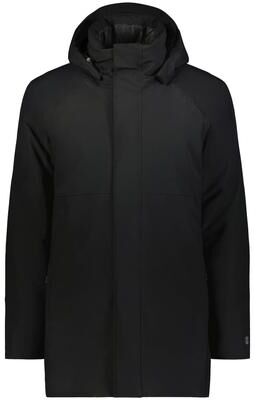 Holloway 223560 Weather Secure Parka Jacket in Black size Large   Polyester