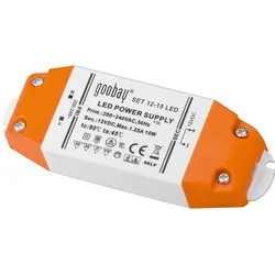 SET 12-15 LED - LED-Trafo, elektronisch, 0 - 15 W