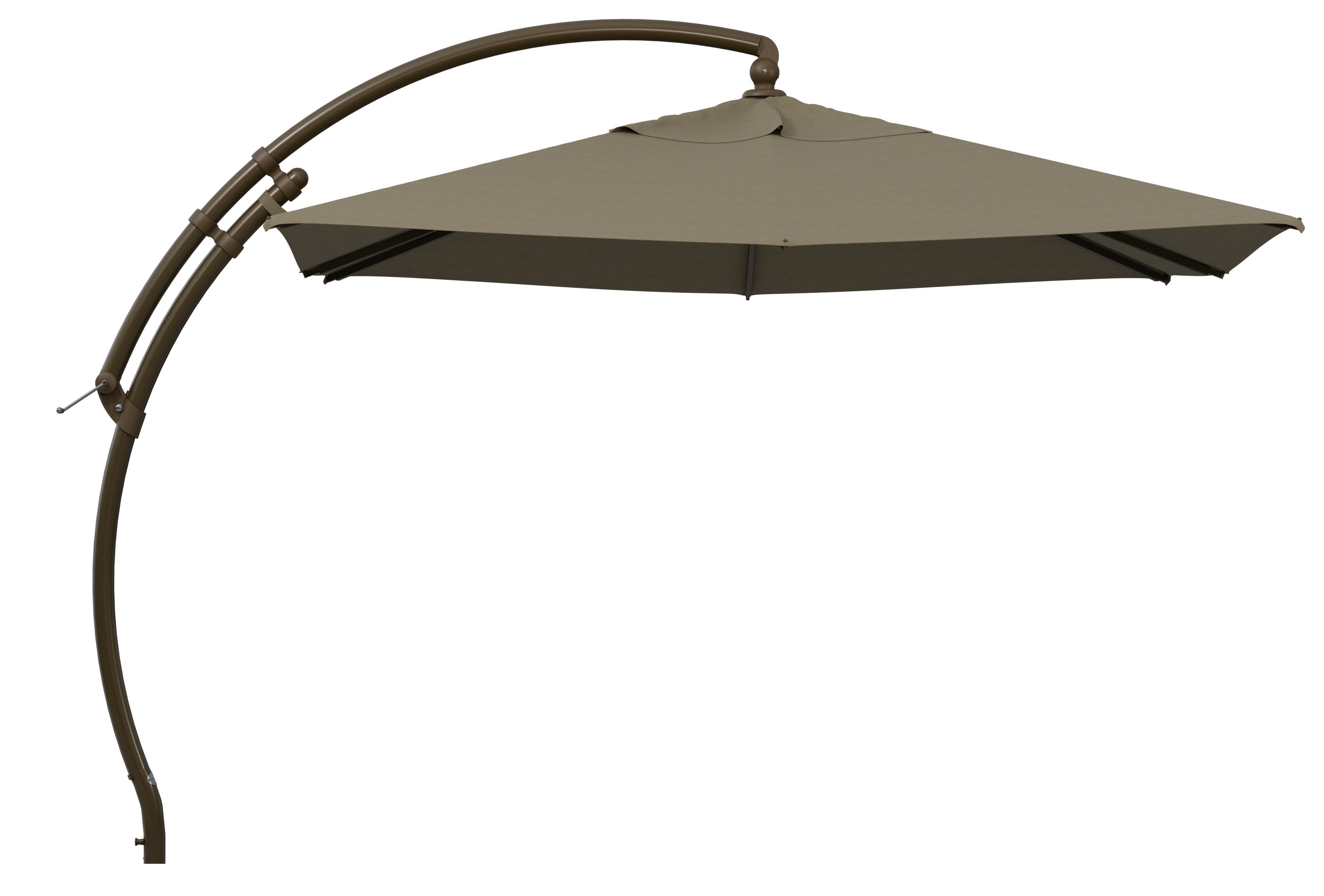 Easy Sun 300x300 cm B056-M04 taupe-bronze/braun Sonnenschirm Ampelschirm Sun Garden