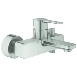 Einhand-Wannenbatterie Lineare 33849_1, Wandmontage, mit Temperaturbegrenzer