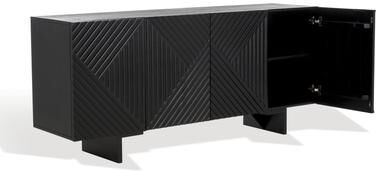 "SAFAVIEH Couture Hewitt 68.2-Inch Wood Dresser, Modern - 68"" W x 18"" D x 30"" H"