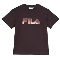 Fila Damen-T-Shirt - Damen - Gr. XL - weinrot