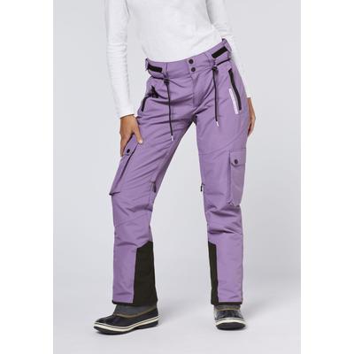 Skihose CHIEMSEE, Damen, Gr. 42, Normalgrößen, grape compote, 100% Polyester, Hosen Skihose