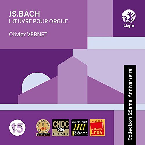 Olivier Vernet (Org) - Bach:Ouvre pour Orgue - Preis vom 04.10.2026 03:51:26 h