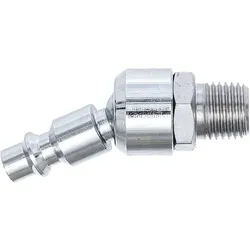 BGS Gewindestecknippel 6,3 mm (1/4") Außengewinde - 7066