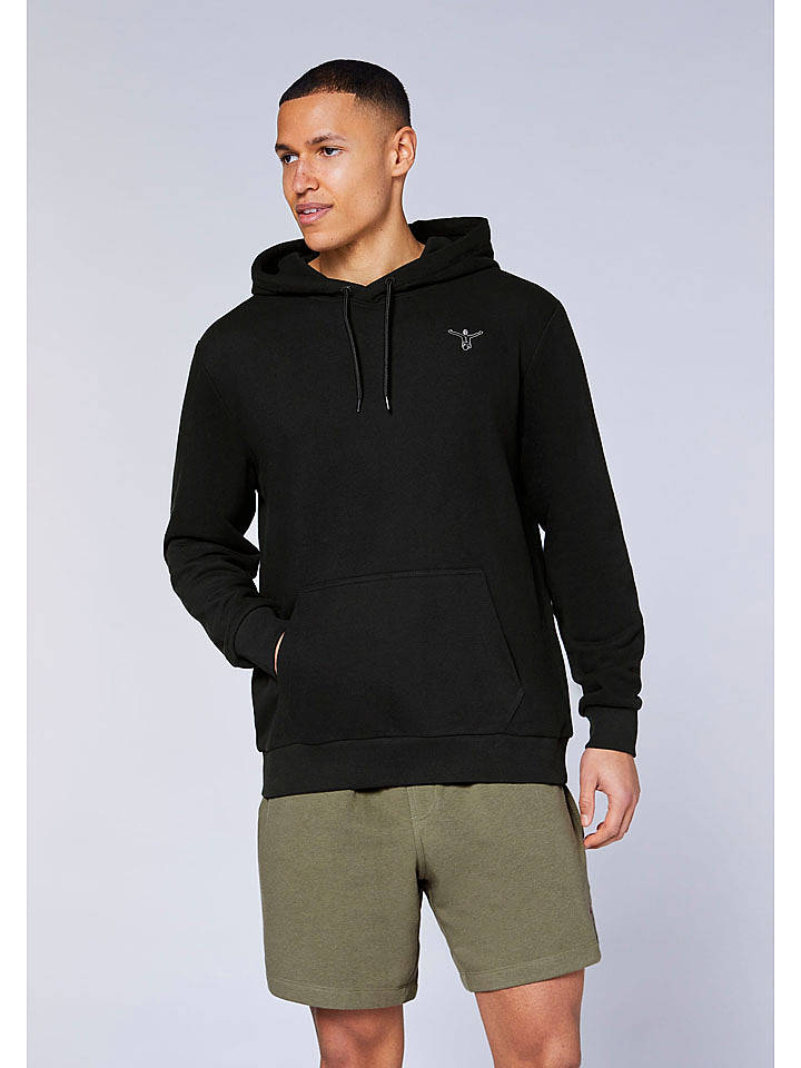 Chiemsee Hoodie in Schwarz - M
