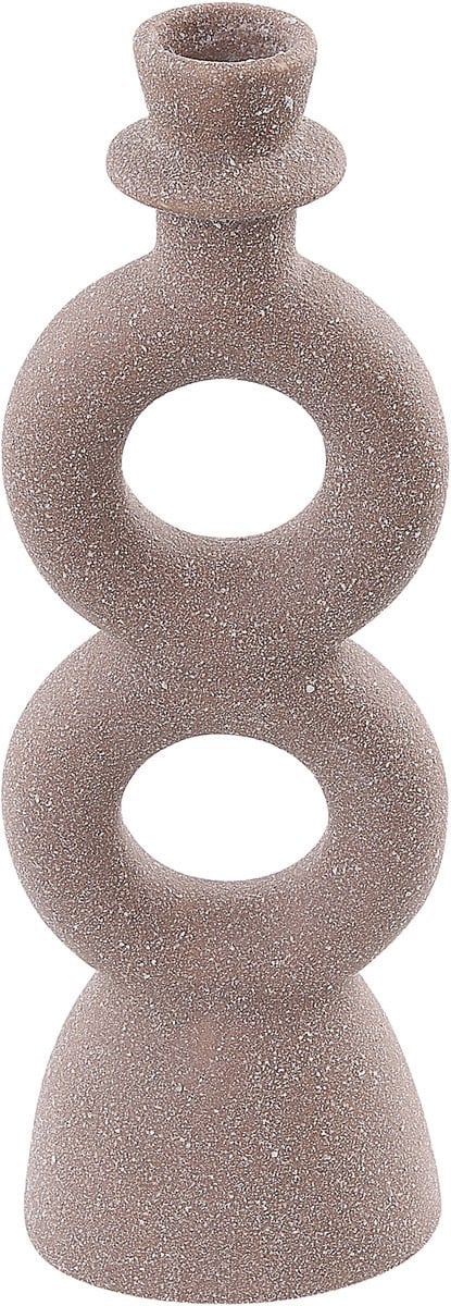 Beliani Kandelaar voor stompkaarsen - Beige
