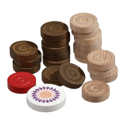 Philos Carromsteine - Classic - Buche und Cassia-Siamea-Holz 242776