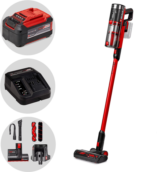 Einhell TE-SV 18/270 Li - Aspirapolvere - Scopa a batteria - 18V 5.2Ah