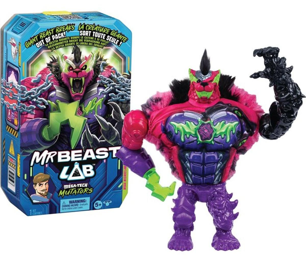 MRBEAST LAB Mega-Tech Mutators Necroclaw Reuzenfiguur 23 cm
