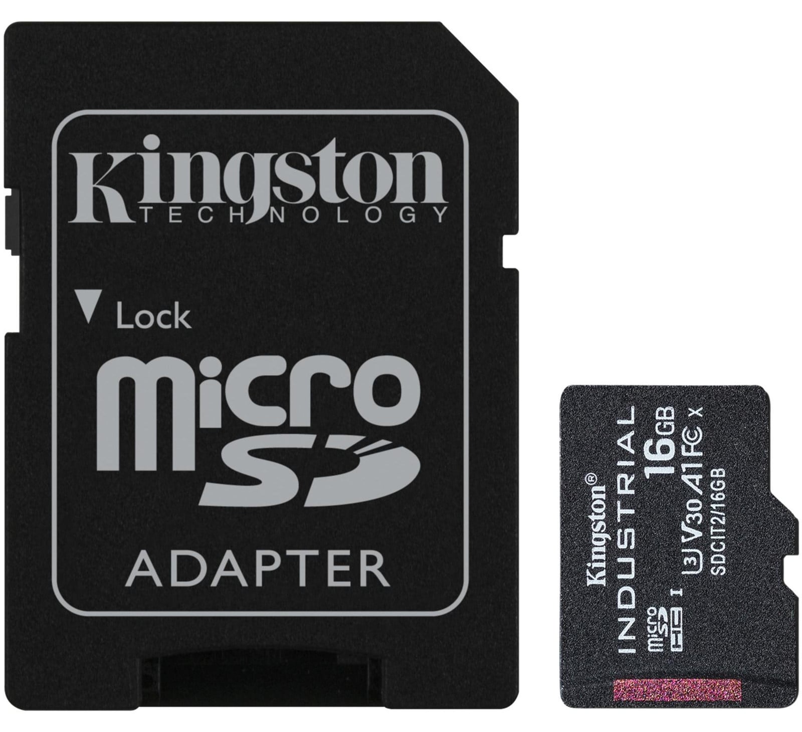 Kingston Technology Industrial 16 GB MicroSDHC UHS-I Class 10 MicroSD-kaart