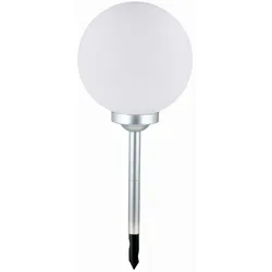 Kynast Garden LED Kugelleuchte Solar Gartenleuchte mit Erdspieß 25cm