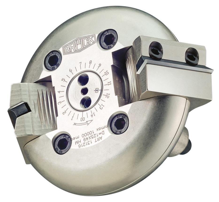 BRÜCK CNC-Schwenkmesserkopf Z 2 SYNCRO 5 125 x 50 mm S = 25 mm +/- bis 75° verstellbar | 131216