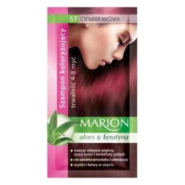 Marion Shampoo 4-8 Wash 57 Dark Cherry 40Ml (40 ml) (33429011)