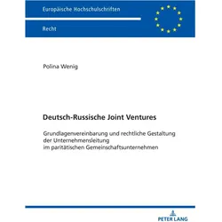 Deutsch-Russische Joint Ventures, Fachbücher von Polina Wenig