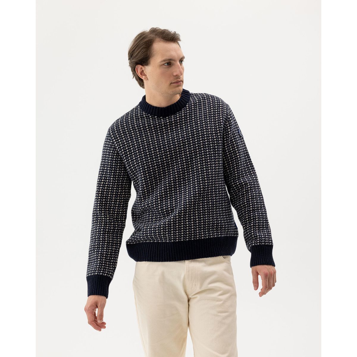 Holebrook Hilmer Crew WP navy/sand (286) XXXL H61409-286-XXXL