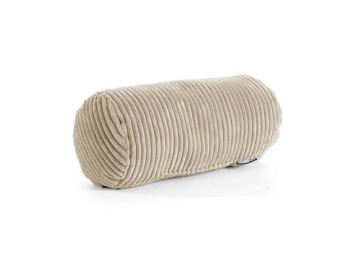 Mokebo Nackenkissen Das Nickerchen, Beige, 17.5x37 cm, Heimtextilien, Kopfpolster & Bettdecken, Nackenrollen & Hörnchen