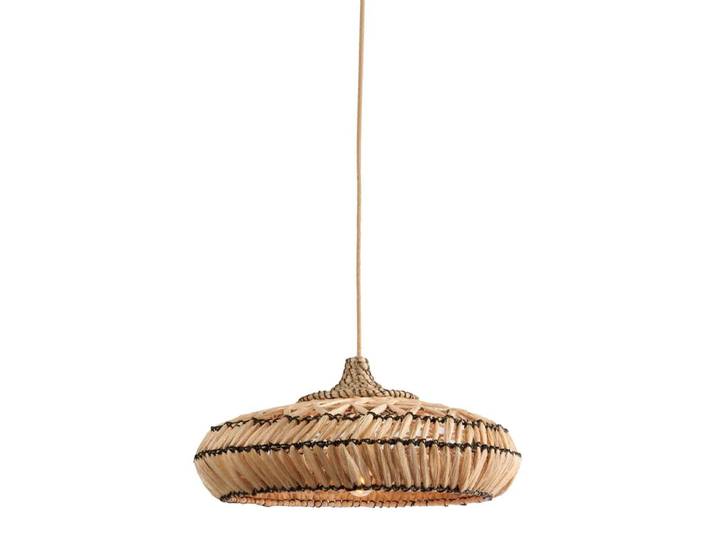 GOOD&MOJO - Suspension Rinjani - Marron - Ø50x250 cm - Lampe de suspension - Lampe de table à manger - Lampe de salon - Lampe de chambre - Salon