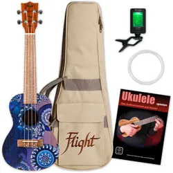 Flight AUC-33 Stardust Konzert Ukulele Set