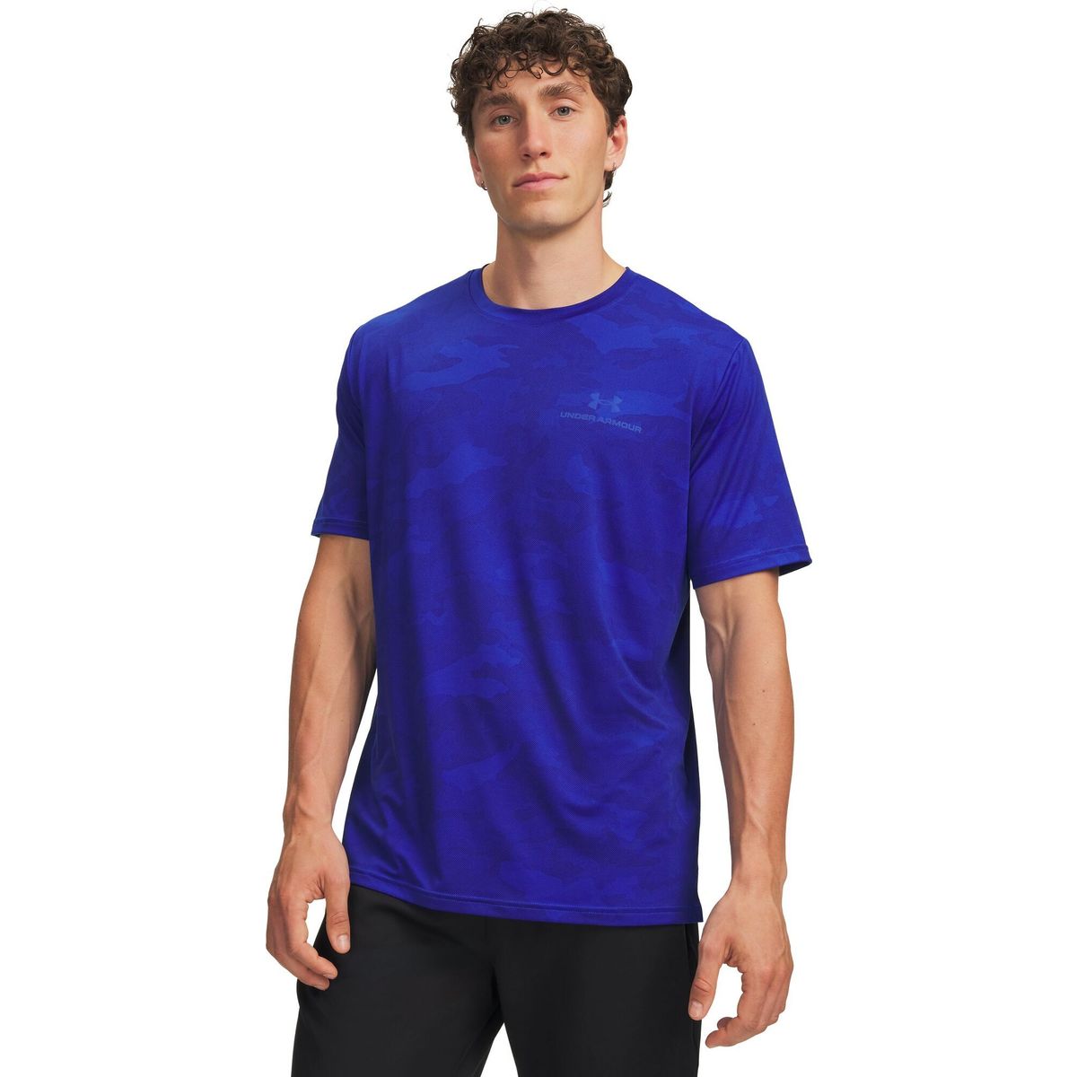 Under Armour Vanish Energy Printed SS blue team royal (400) L 6009761-400-LG